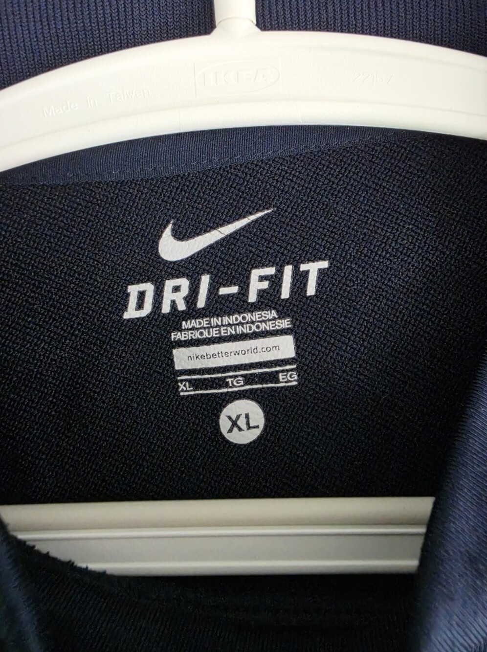 Nike FC Barcelona Barcá Soccer Training Drill Top Jersey Blue Mens XL 477937-435 - Picture 9 of 14
